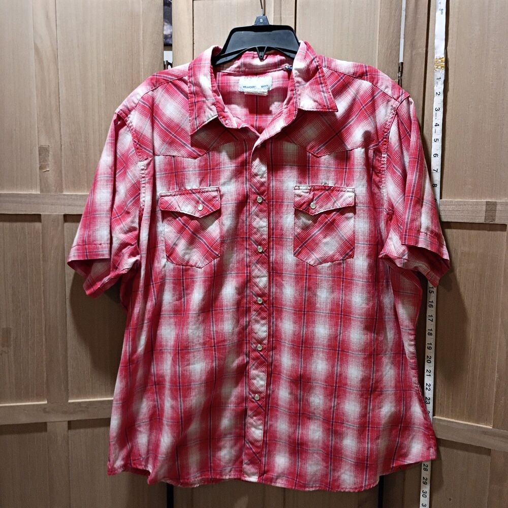 Wrangler Wrancher XXL red plaid